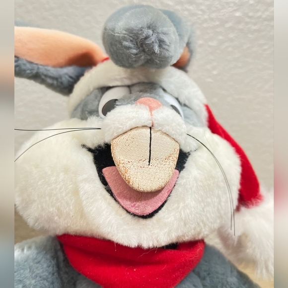 Vintage 1990 Bugs Bunny 50th Birthday Christmas Plush 24K Special Effects 20" - Picture 3 of 7